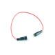 Автомобилно гнездо, държач за предпазител, кабел, 5x20mm, 12VDC, 24VDC