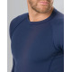 SPEEDO Boom Long Sleeve Rash Top Blue/Grey