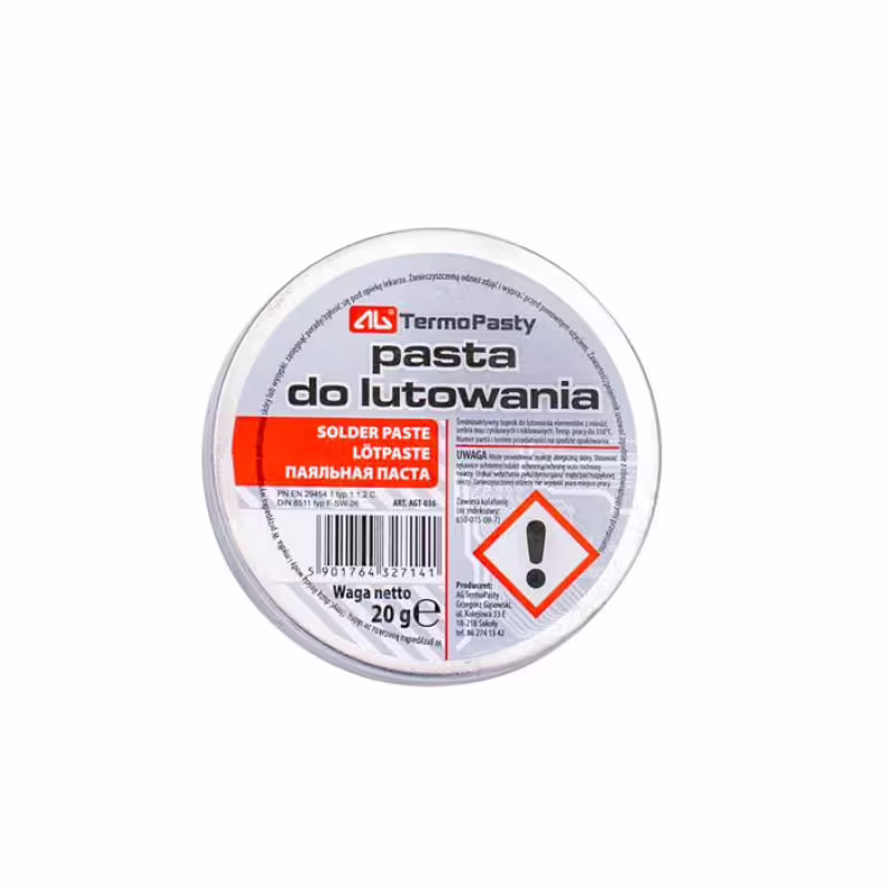Флюс-паста AGT-036, за запояване, 20g
