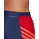 ADIDAS Swim Shorts Indigo/Scarlet