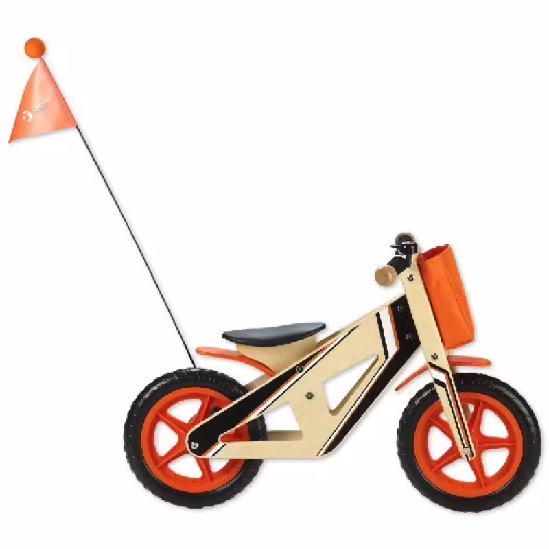 Дървено колело за баланс за деца