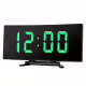 Настолен LED часовник DT-6507, огледален, календар, термометър, -10&deg;C до 50&deg;C