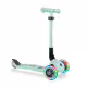 Сгъваема тротинетка със светещи колела Globber Junior Fantasy Lights, ментово зелена