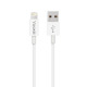 Кабел за данни Yookie CB1, Lightning, 2.0m, Бял - 40147