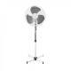 Вентилатор на стойка SAPIR SP 1760 BM, 40W, 40 см, 3 степени, Регулиране на височината, Мрежа, бял/сив