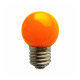 Лампа сфера мини оранжева с цокъл E27 220V 25W