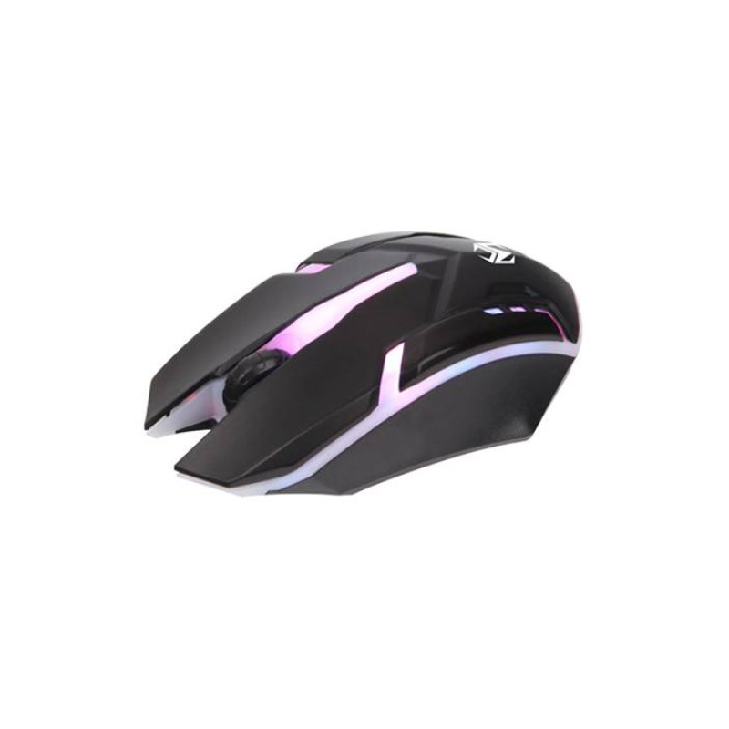 Оптична мишка X3, черна, RGB, USB, DPI=1000
