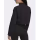 ADIDAS Cropped Sweatshirt Black