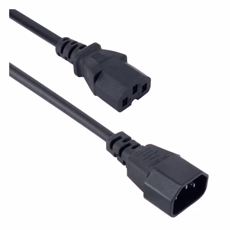 Захранващ кабел за захранване, UPS, прав, 220VAC, 10A, 1,8m, 3x0,75mm2