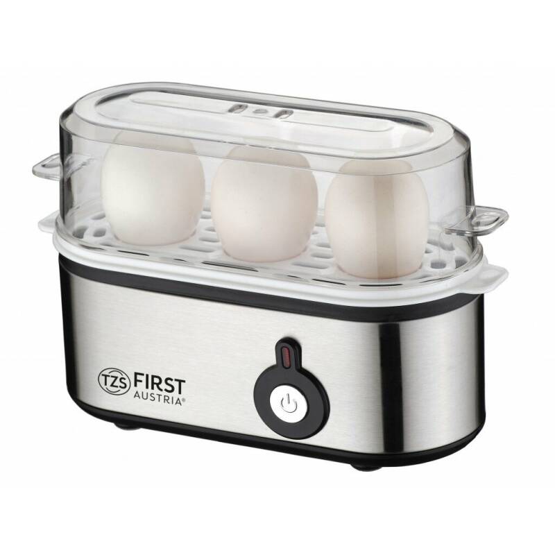Яйцеварка FIRST FA-5115-2, 210W, Сигнална лампа, До 3 яйца наведнъж, Автоматично изключване