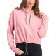 PUMA Chase Cropped Hoodie Pink