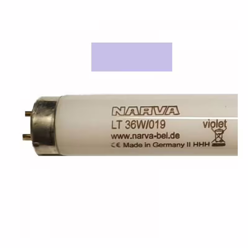 Лампа луминисцентна NARVA виолетова с цокъл T8 220V 36W 1200mm