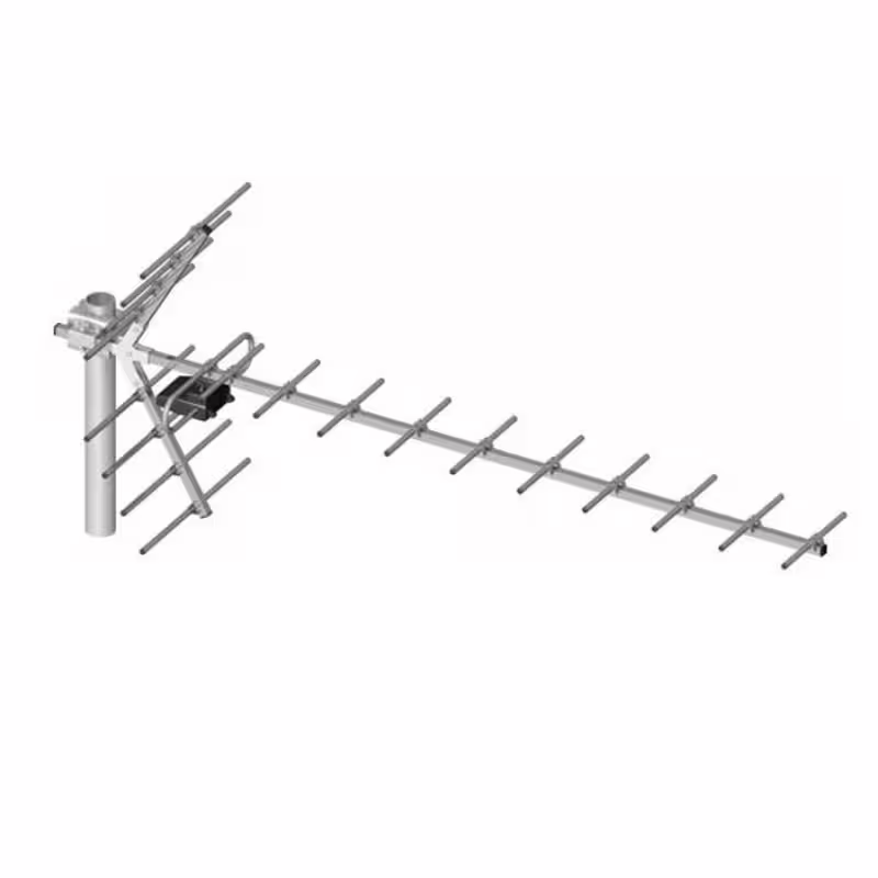 Голяма външна антена YAGI-19 без усилвател UHF