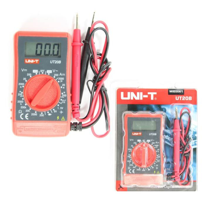 Мултицет малък със зумер UT-20B VAC/VDC | ADC | OHM
