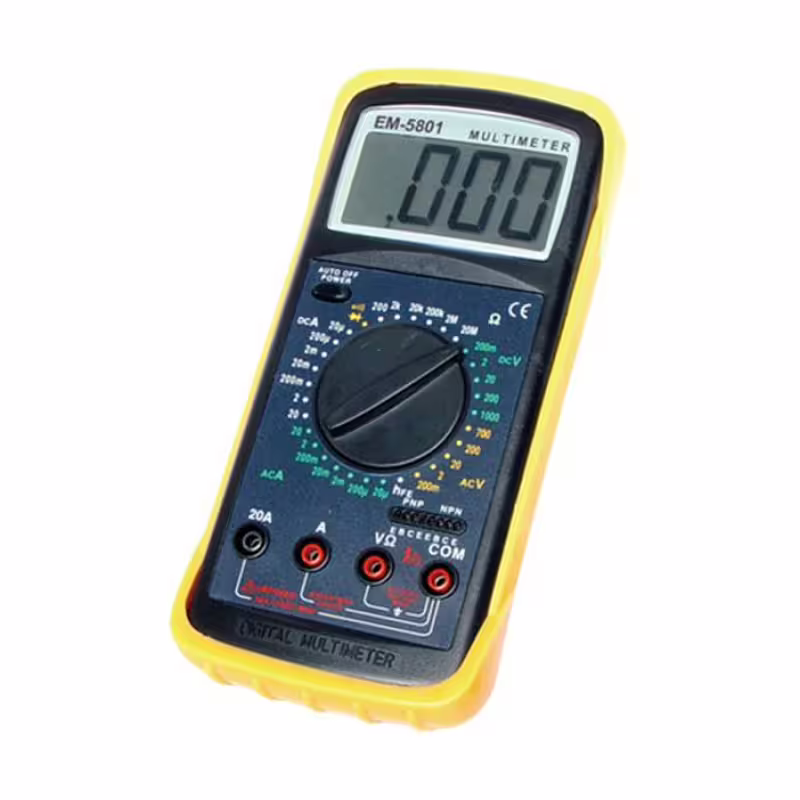Мултицет със зумер EM5801 VAC/VDC | AAC/ADC | OHM