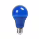 Лампа LED V-TEC синя с цокъл E27 220V 9W 6400K