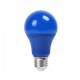 Лампа LED V-TEC синя с цокъл E27 220V 9W 6400K