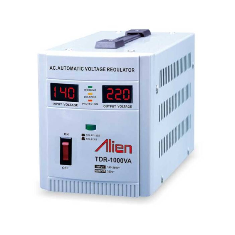 Стабилизатор на напрежение с релета TDR-1000VA 140VAC/260VAC 220VAC 1000VA