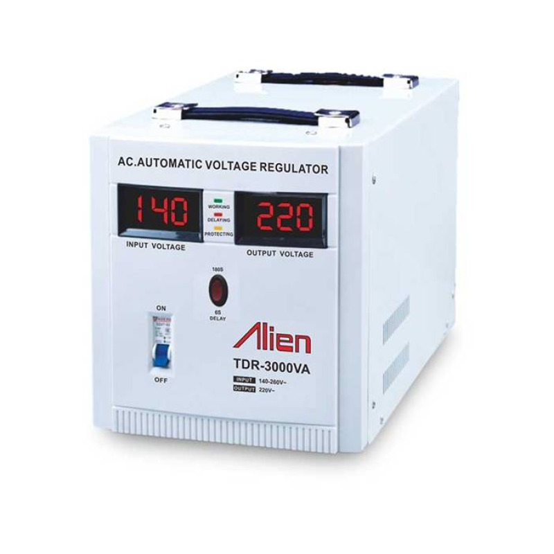 Стабилизатор на напрежение с релета TDR-3000VA 140VAC/260VAC 220VAC 3000VA