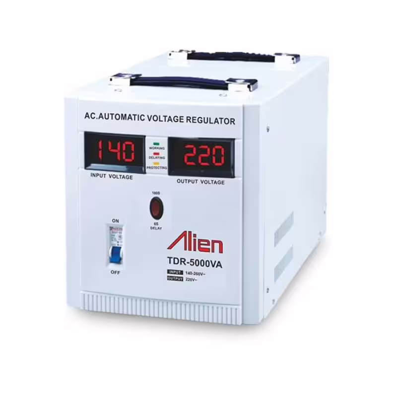 Стабилизатор на напрежение с релета TDR-5000VA 140VAC/260VAC 220VAC 5000VA