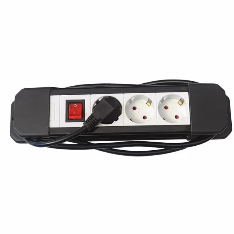 Разклонител LG-5003N за контакт с ключ 3-ка 1,5m 220V 16A