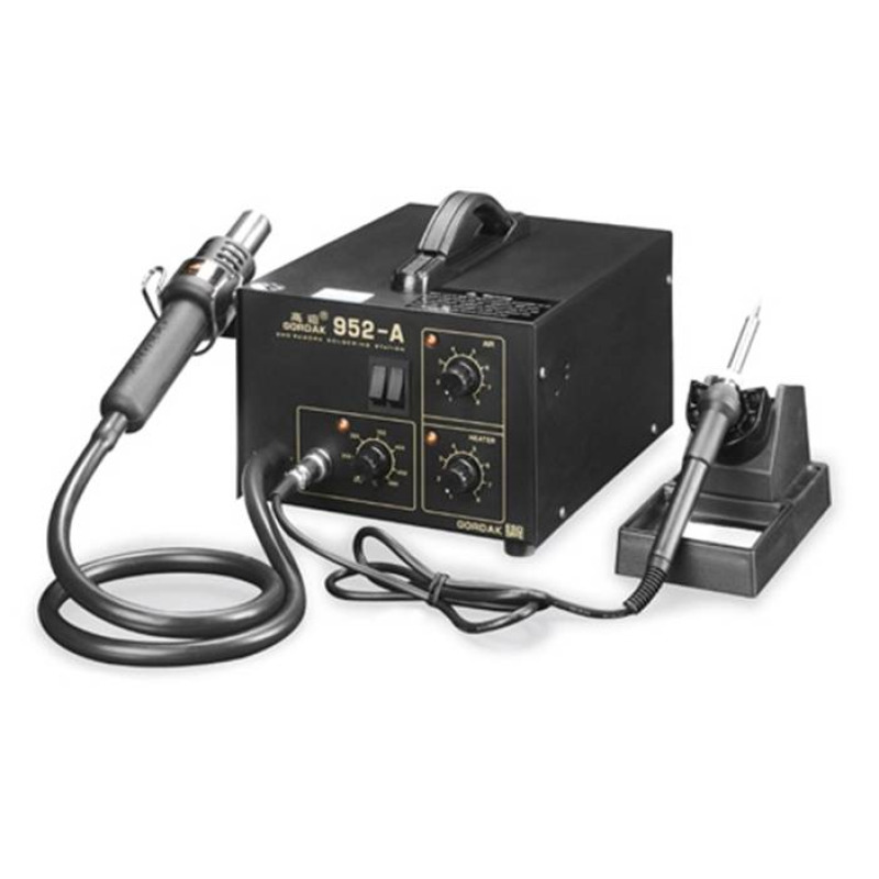 Поялна станция с горещ въздух AN-952A и регулатор 220V 270W