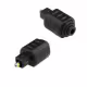 Букса преходна 3,5mm JACK(ж)/Toslink оптичен(м)