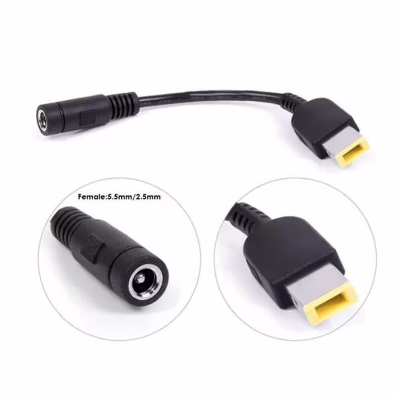 Кабел преходен за лаптоп/адаптер LENOVO YOGA 5,5х2,5(ж)/11x4,2(м)