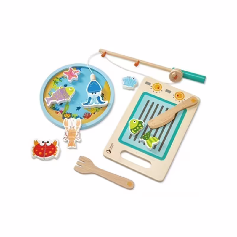 Детска игра налови и сготви риба