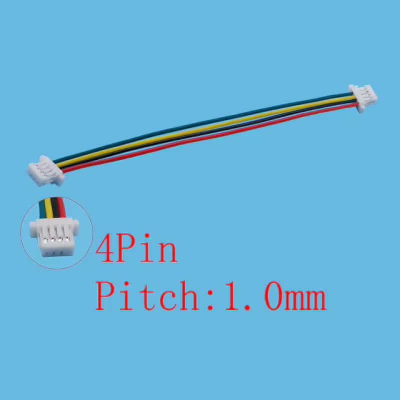 Кабел JST SH 1.0, 4 Pin, Female to Female, 28AWG, 10CM