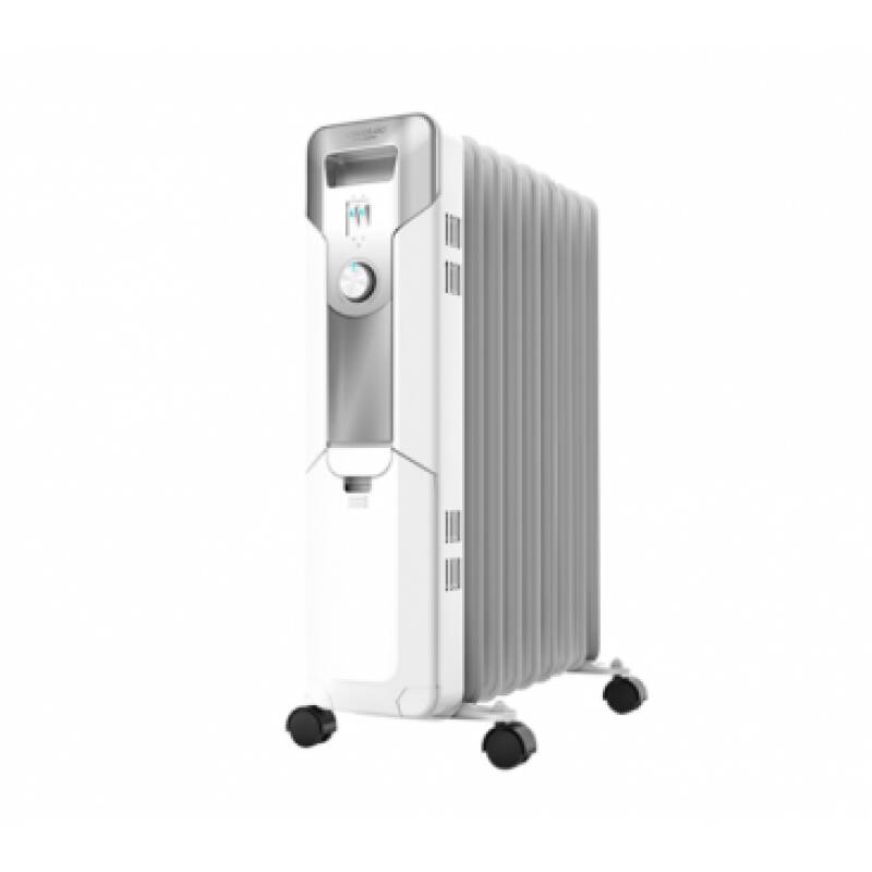 Маслен радиатор Cecotec Ready Warm 5650 Space (05336), 2000W, Регулируем термостат, 3 нива на мощност, WarmSpace технология, EasyGo система