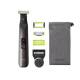 Тример Philips OneBlade Pro Face + Body QP6550/15, 2 остриета, Протектор за кожа, Гребен за тяло, 14 настройки