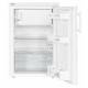 Малък хладилник Liebherr TP 1434, 106л обем хладилник, 15л обем фризер, Енергиен клас Е, LED осветление, Автоматично размразяване, Бял