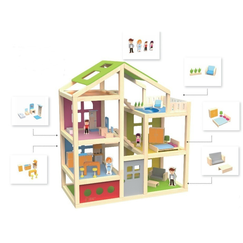 Дървена къща - вила