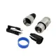 Букса 3 Pin XLR Connector, Female Connector For Microphone 6.5mm, Cale MIC Adapter