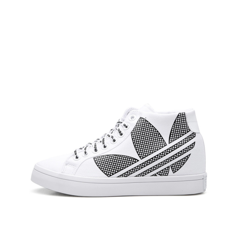 ADIDAS Courtvantage Heel Logo White