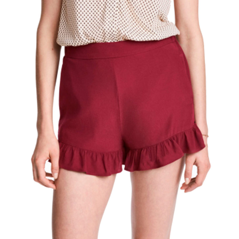 H&M Frill-Trimmed Shorts