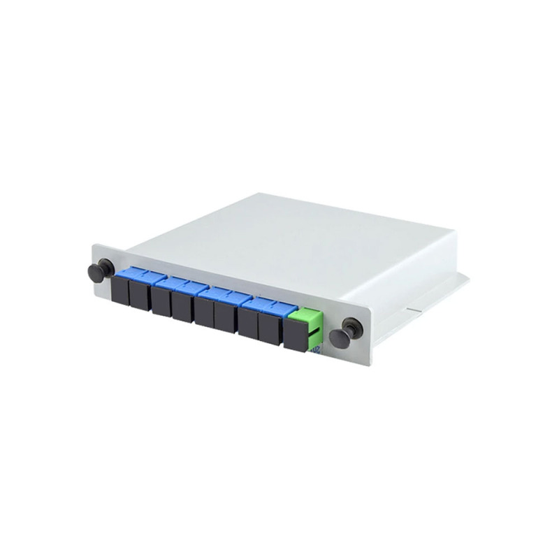 Оптичен сплитер DeTech, 1x8, SC, UPC - 18346