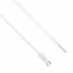 Аудио кабел Earldom ET-AUX29, 3.5mm към Type-C, 1.0м, Бял - 40179