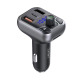 FM Трансмитер Earldom ET-M63, Bluetooth, USB, PD, QC3.0, Черен – 17382