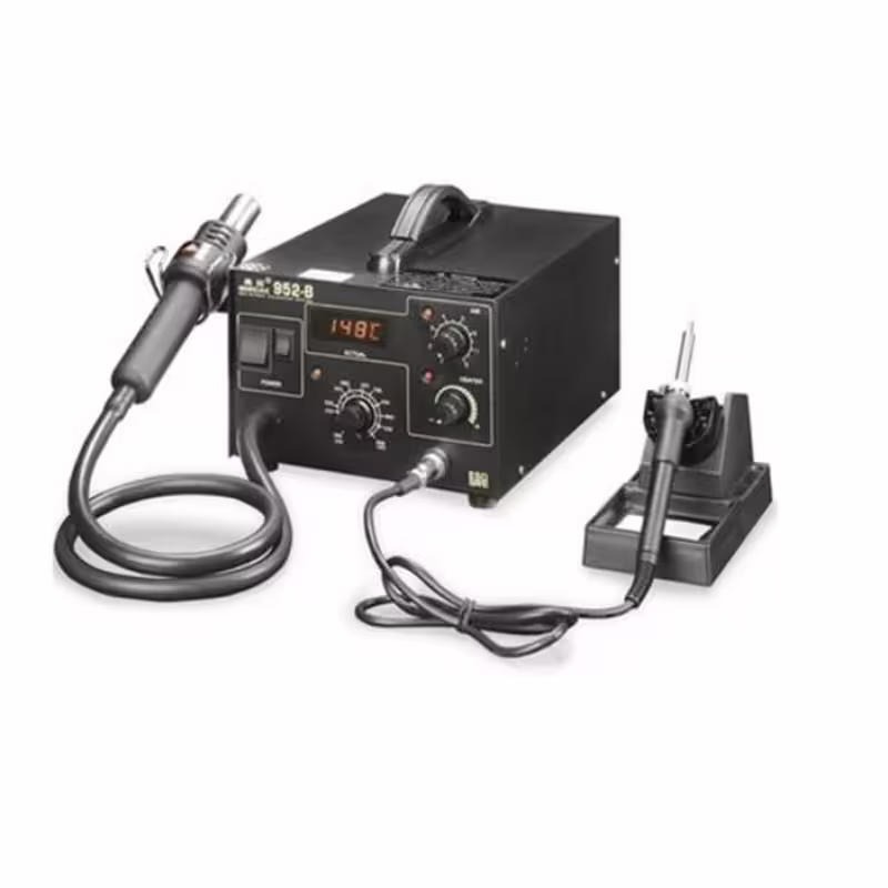 Поялна станция 952B, поялник, горещ въздух, 220VAC, 330W