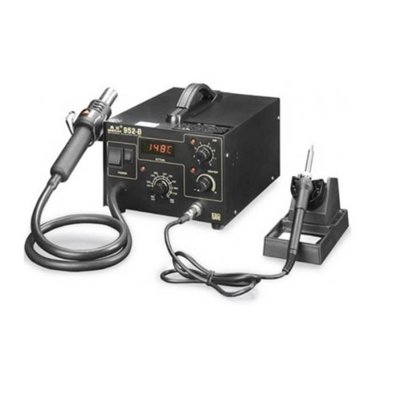 Поялна станция 952B, поялник, горещ въздух, 220VAC, 330W