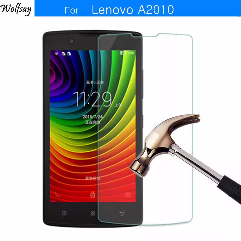 Стъклен протектор за Lenovo A 2010, прозрачен