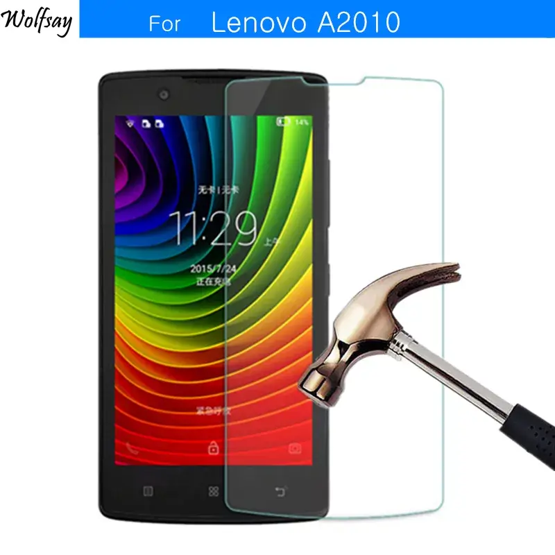 Стъклен протектор за Lenovo A 2010, прозрачен