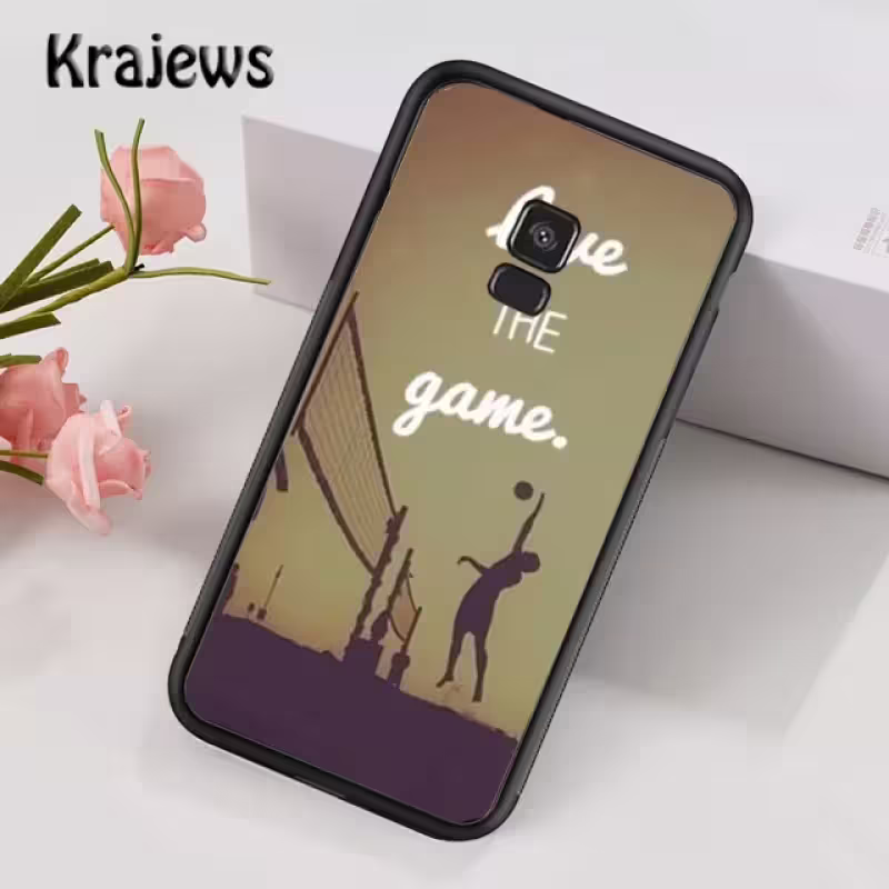 Защитен кейс Samsung Galaxy J3 2017, Волейбол, Силикон