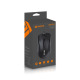 Мишка Mixie B750, Оптична, 3D, Черен - 754