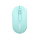 Мишка Mixie R518, Безжична, USB, 3D, Зелен - 759