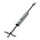 Кабел за данни DeTech DE-C35M, Micro USB, 1.0m, Бял - 40188