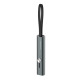 Кабел за данни DeTech DE-C35M, Micro USB, 1.0m, Бял - 40188