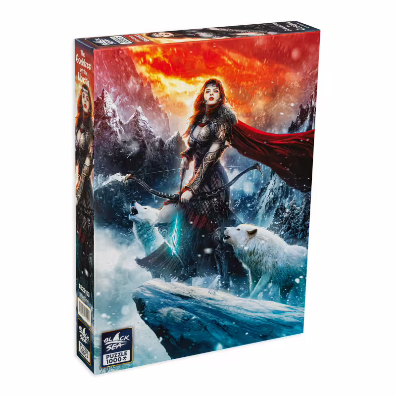 Пъзел Black Sea от 1000 части - Богинята на Севера, Душан Маркович